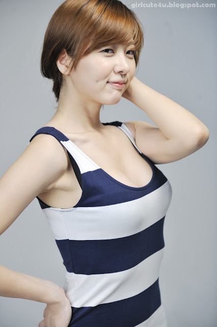 17 Jung Se On - Blue and White-very cute asian girl-girlcute4u.blogspot.com
