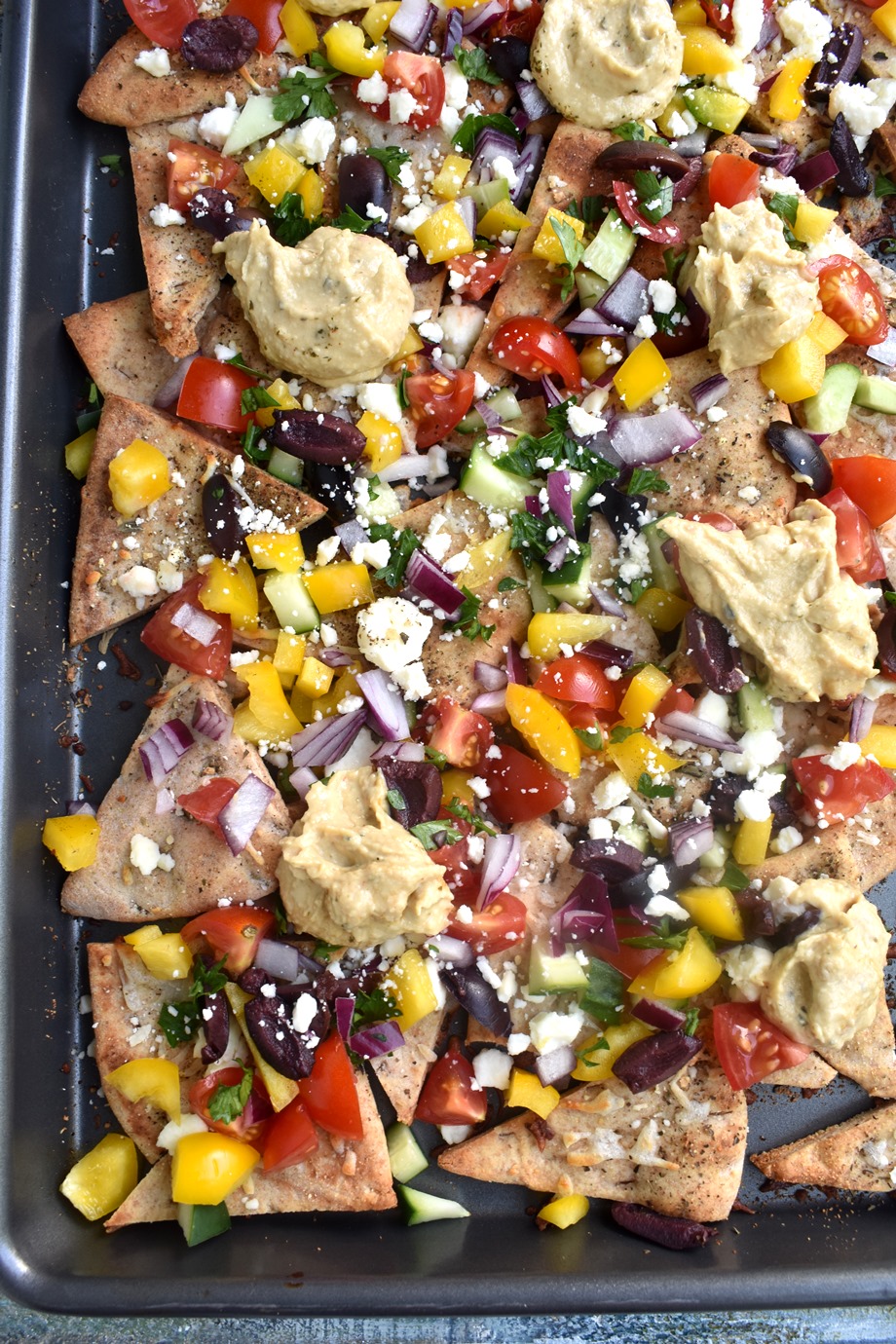 Loaded Greek Nachos