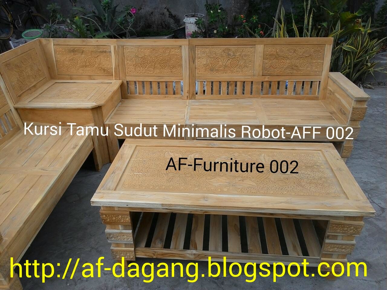 ABU FAWAZ DAGANG FURNITURE JATI UKIR DAN MINIMALIS KURSI TAMU SUDUT