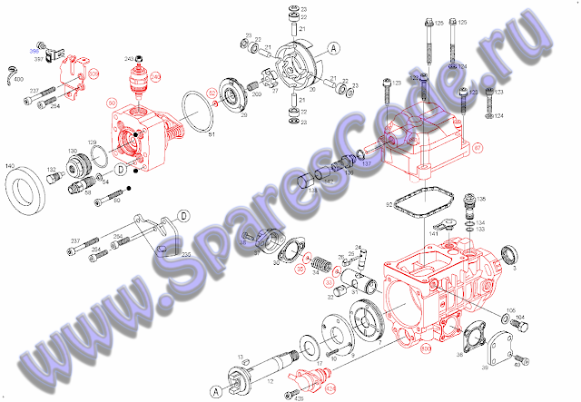 0 460 404 962, 0460404962, Distributor injection pump, VE4/10E2100R701-4