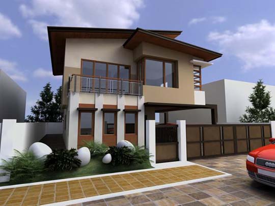 Modern Asian exterior  house  design ideas  Home  Decorating 