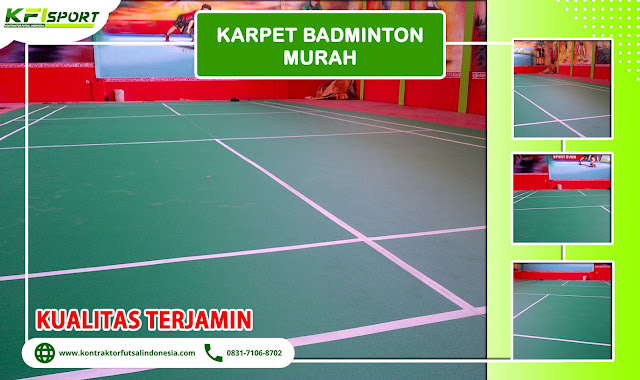 Karpet Badminton Murah