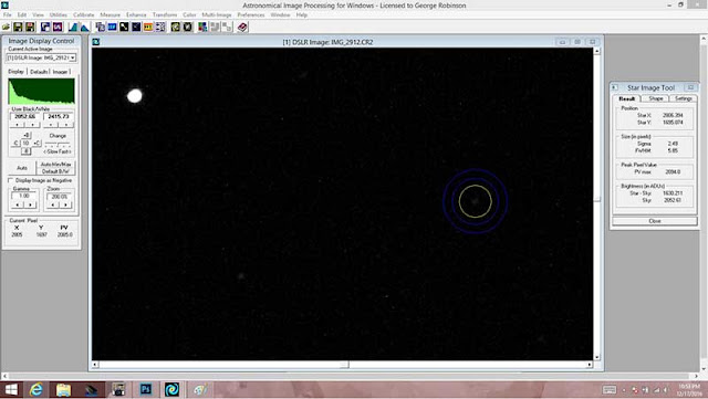 Palmia Observatory astronomers see fuzzy images using just telephoto lens