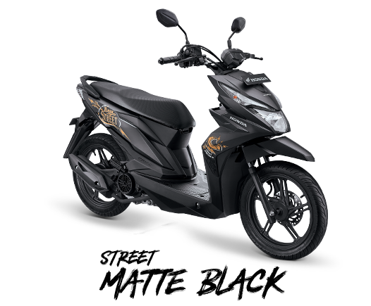 Honda Beat Street terbaru tahun 2019 street mate black