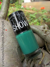 Maybelline Color Show Tenacious Teal Review