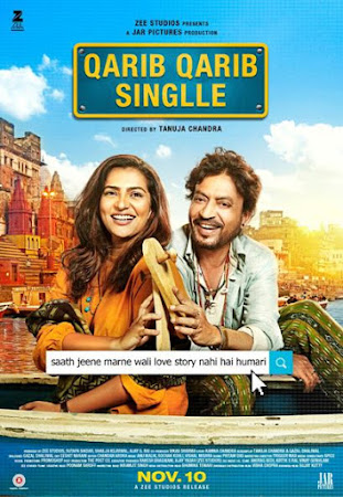 Poster Of Bollywood Movie Qarib Qarib Singlle 2017 300MB Pdvd Full Hindi Movie