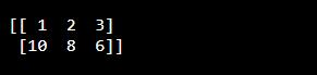 Creating Arrays with Numpy module Creating Arrays with Numpy module