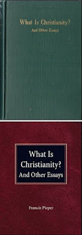 Original and current book covers of "What Is Christianity?"