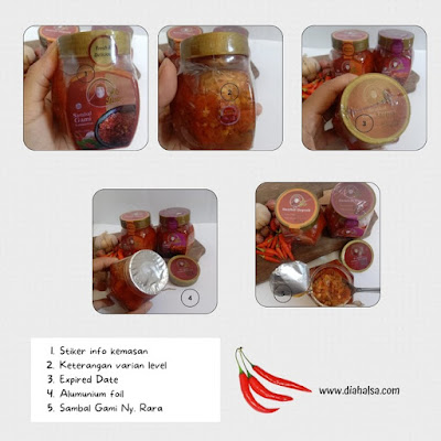 kemasan Sambal Nyonya Rara