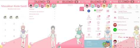 Download Tema Line Anime Blend S Gratis