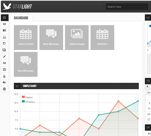Responsive Admin Templates Inspiration