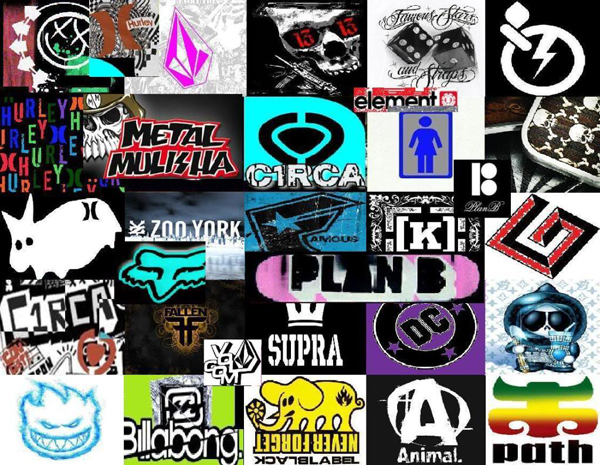 Skateboarding Logos