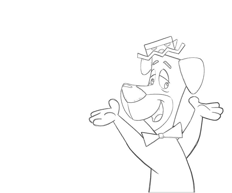 Printable Huckleberry Hound 1 Coloring Page