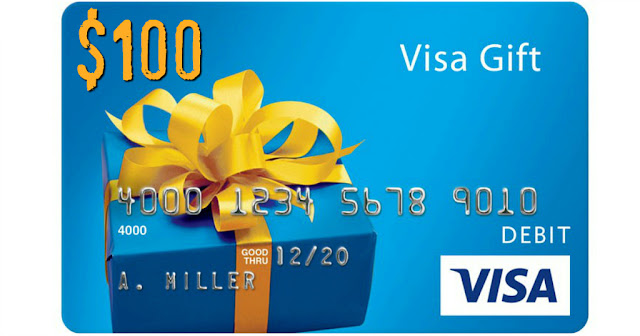 Get a $100 Visa Giftcard USA Only