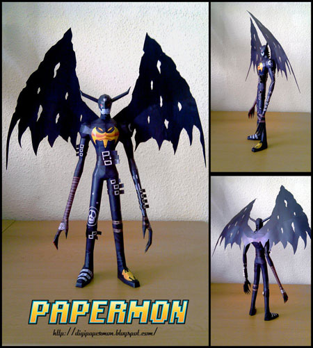 Digimon Devimon Papercraft