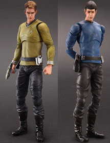 Star Trek Movie Kirk & Spock Play Arts Kai Action Figures by Square Enix America