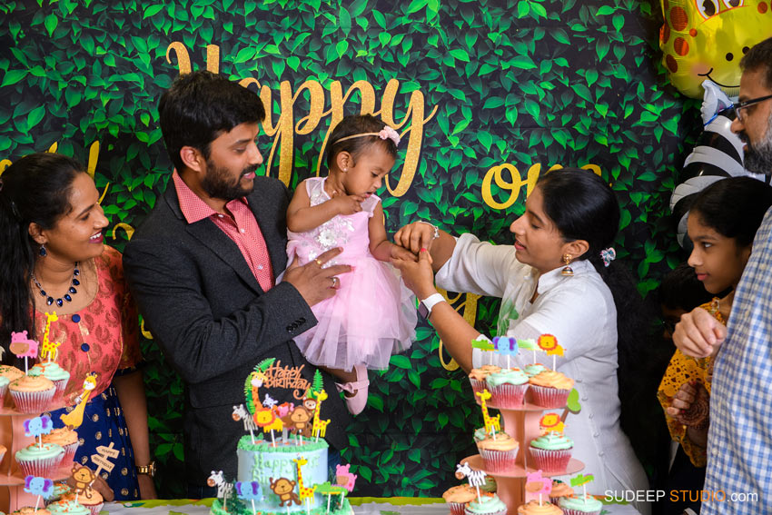 First Birthday Party Photography in Ann Arbor, Saline, Novi by SudeepStudio.com Ann Arbor Indian Birthday Party Photographer