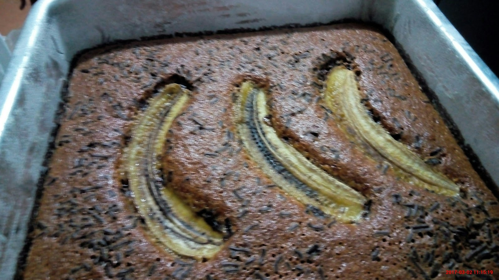 KEK PISANG LEMBAB (BANANA MOIST CAKE)  Beautiful C.H.E.N.T.A