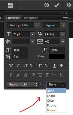 Cara Mengatasi Tulisan Yang Bergerigi Di Photoshop