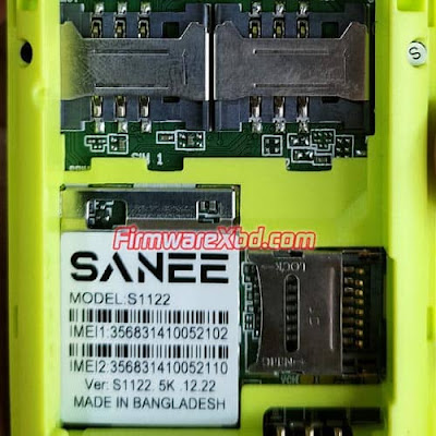 Sanee S1122 Flash File SC6531E