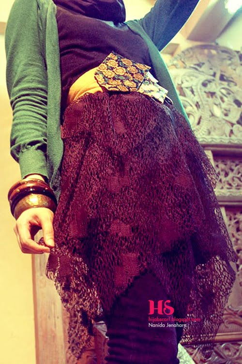 Style Spotted : Nanida Jenahara Part II - Hijab Scarf