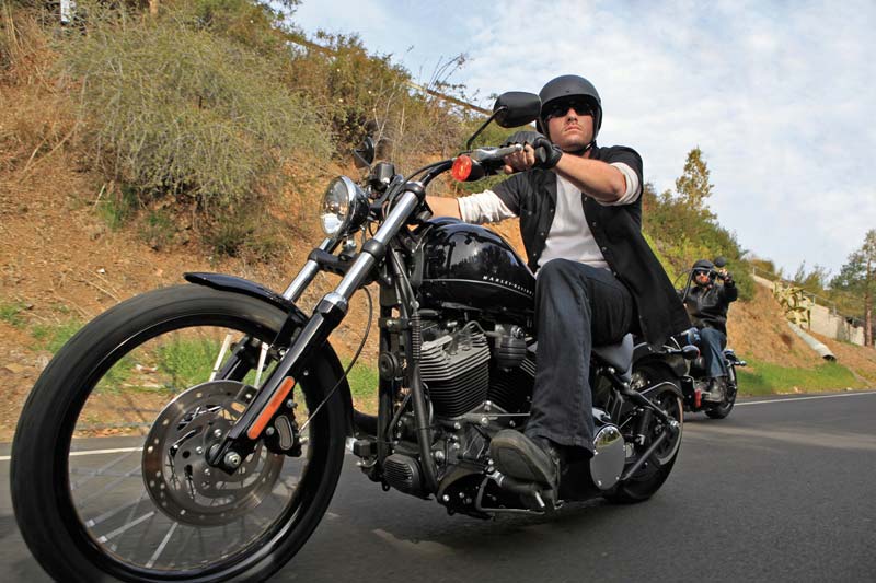 Harley Davidson Blackline Softail. This morning Harley-Davidson