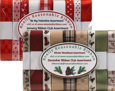 Really Reasonable Ribbon December 2020/January 2021 Ribbon Club Special Deal