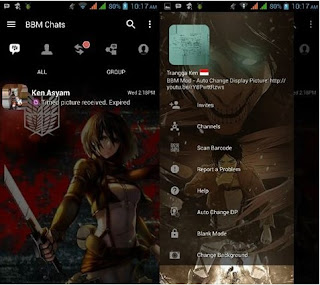  yaitu salah satu tema terpopuler pada aplikasi bbm Kumpulan BBM MOD Anime Terbaru 2017 GRATIS! (Lengkap)