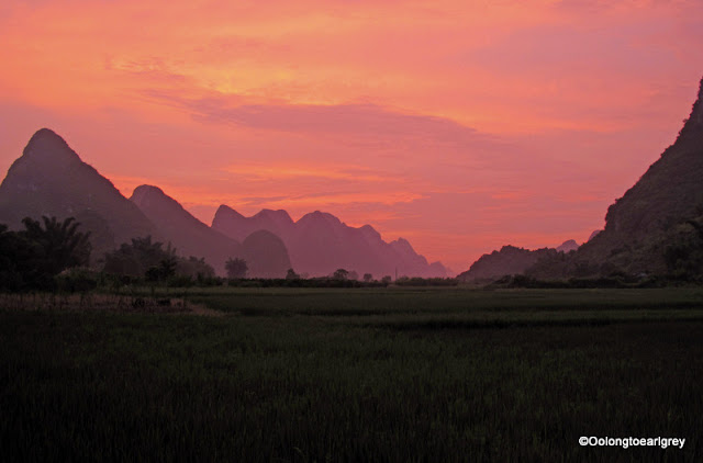 Sunset, Yulong River, Yangshou, China