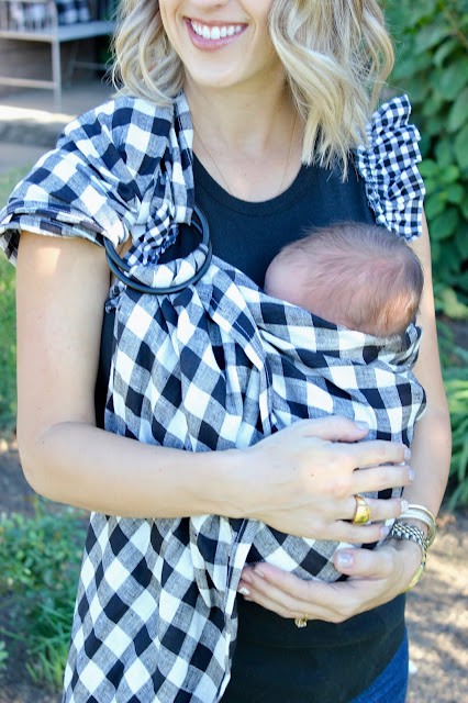 Newborn Essentials Review- Wildbird sling carrier