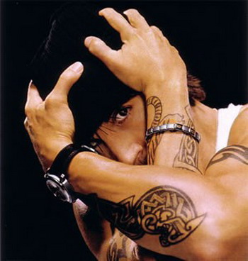 anthony kiedis tattoos