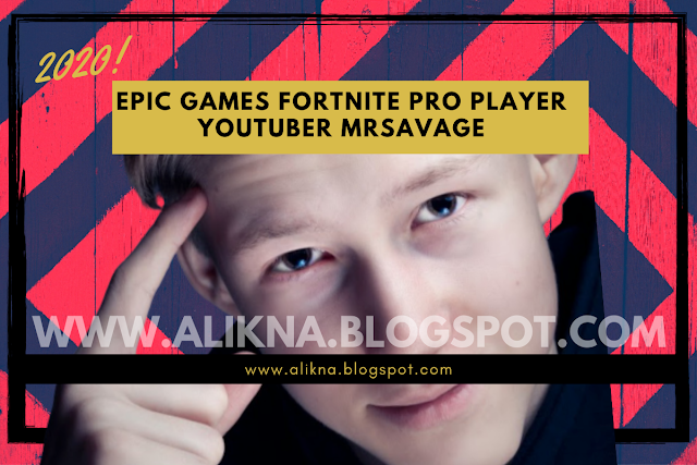 Epic Games Fortnite Pro Player Streamer Youtuber MrSavage