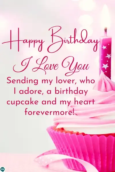happy birthday lover wishes images i love you