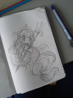 chibi commission sketch