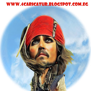 caricature_Johnny_ Depp_pirates_of_the_caribbean_jack_sparrow