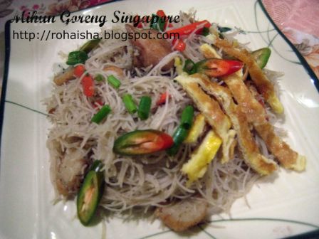 Resepi Bihun Goreng Siam - Rungon c