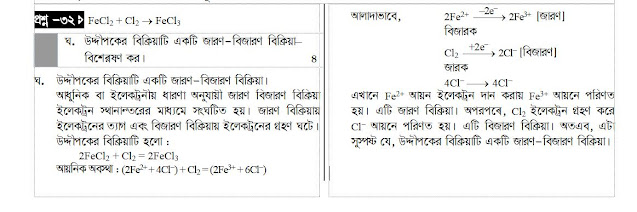 SSC Chemistry Chapter Seven Hand Note