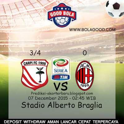 "Agen Bola - Prediksi Skor Carpi vs AC Milan Posted By : Prediksi-skorterbaru.blogspot.com"