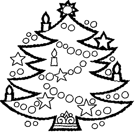 Christmas Ornament Coloring Page