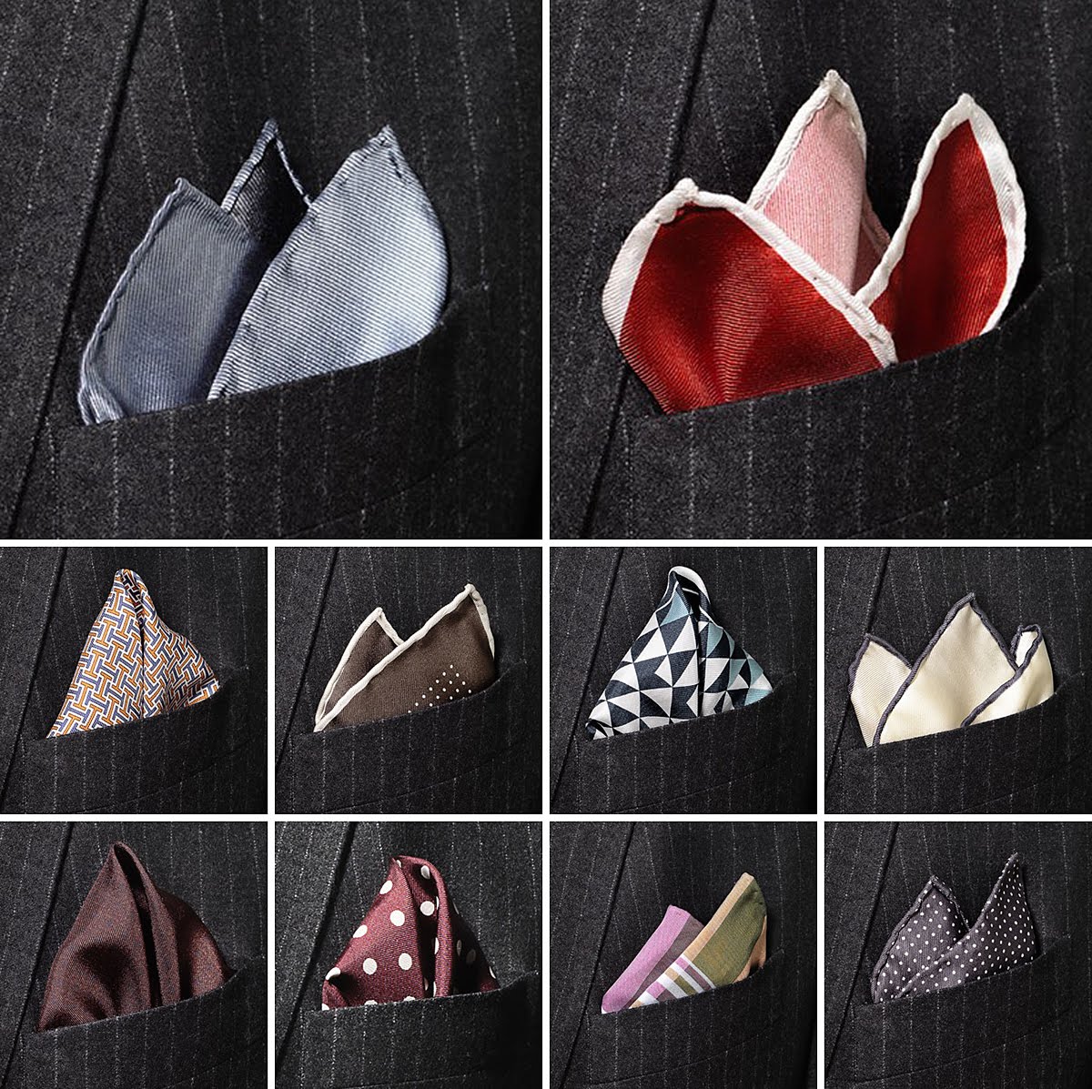 "Tweedland" The Gentlemen's club: The Pocket Square