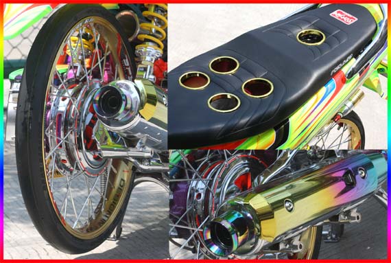 Modifikasi Motor Matic | Matic Drag Bike title=