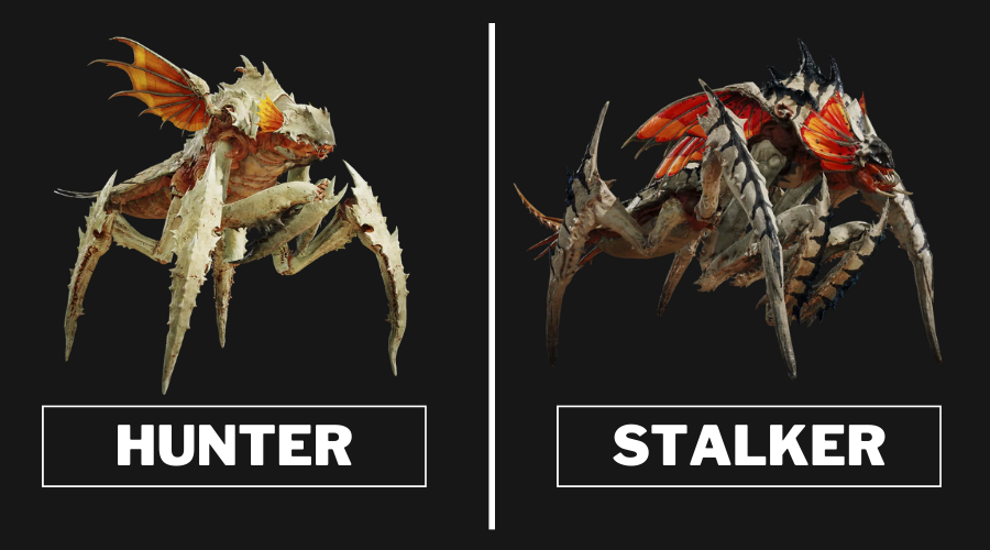 Helldivers 2 Terminids Hunter,Stalker