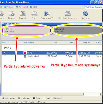 Cara Mudah Membagi Partisi Harddisk Windows