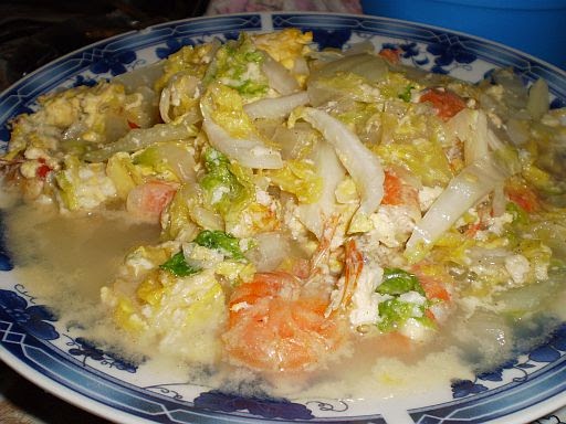 Teratak Chetam: Resepi: Sayur Kobis Panjang Masak Cincai