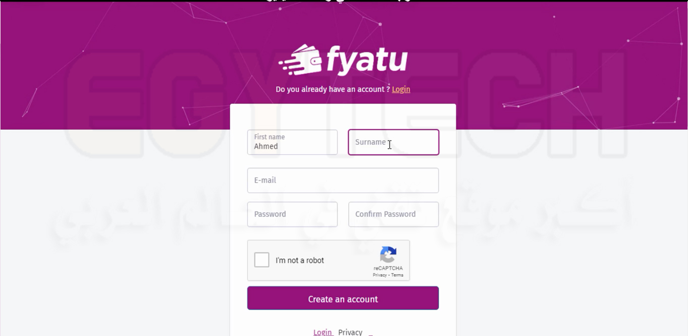 طريقة التسجيل في موقع Fyatu - الحصول علي فيزا او ماستر كارد افتراضية في دقايق