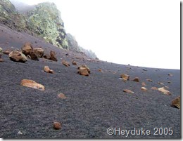 Deception volcanic debris - Mars