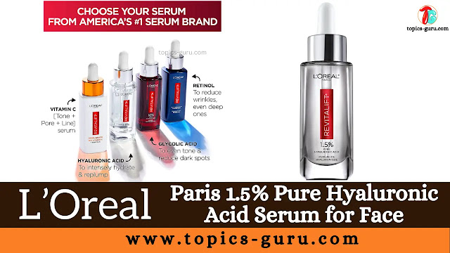 L’Oreal Paris 1.5% Pure Hyaluronic Acid Serum for Face