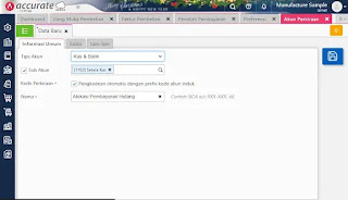 Cara Menambah, Mengedit dan Menghapus Akun Perkiraan di Accurate Online