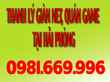 Thanh ly quan net