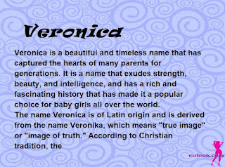 meaning of the name "Veronica"